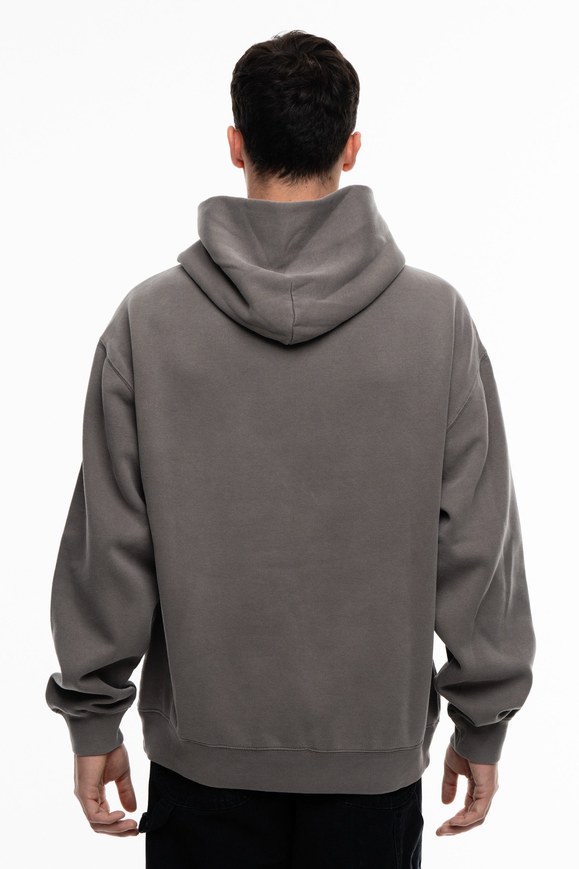 Faded Logo Hoodie (Cloudy Grey)